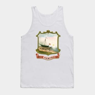 1876 New Hampshire Coat of Arms Tank Top